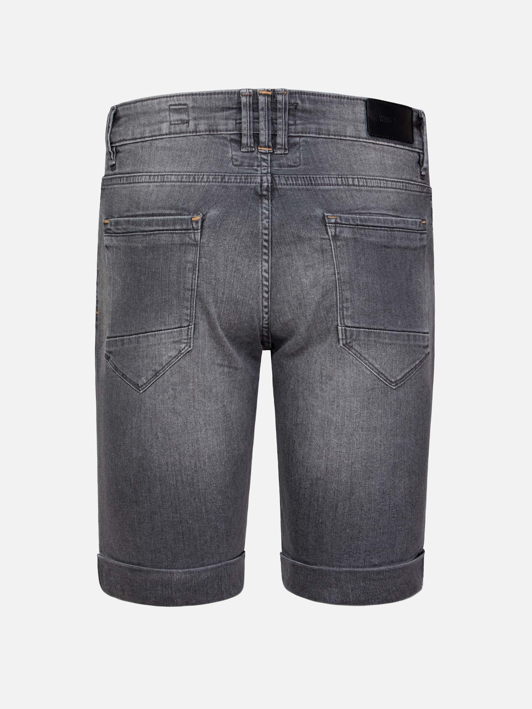 The Brixton Anthracite Shorts Wam Denim
