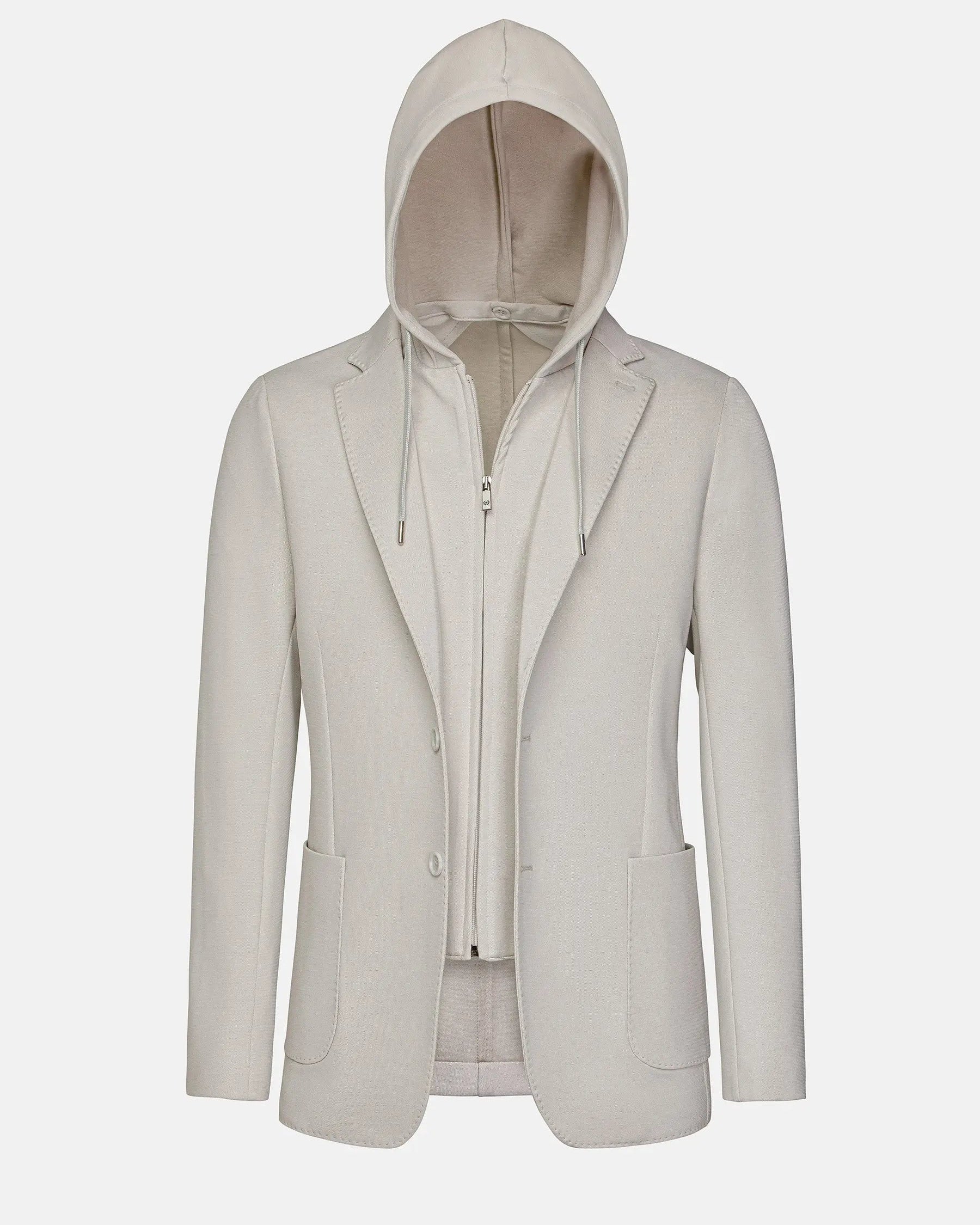The Warren Light Grey Blazer Wam Denim