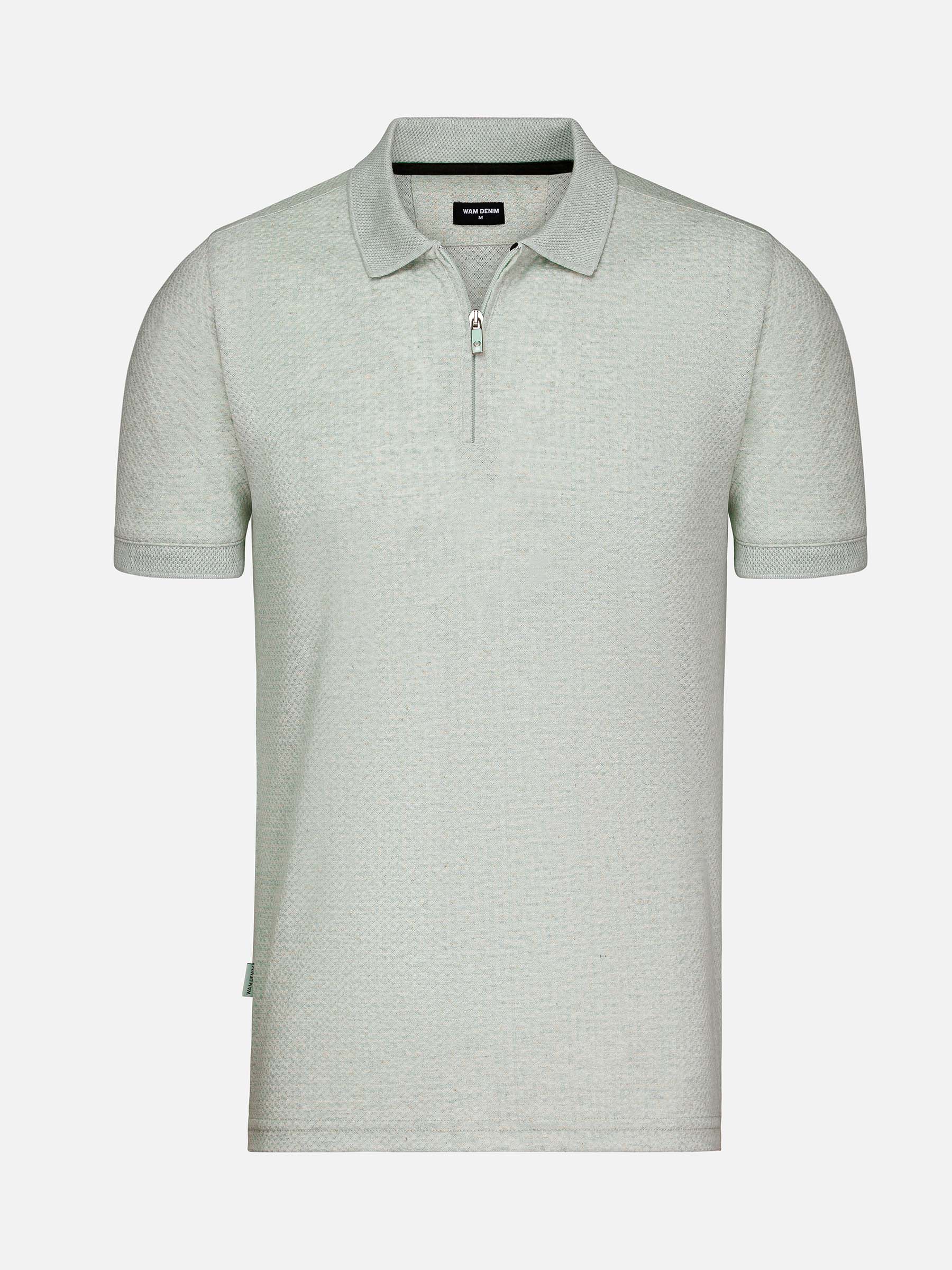 The Linus Light Green Polo Wam Denim