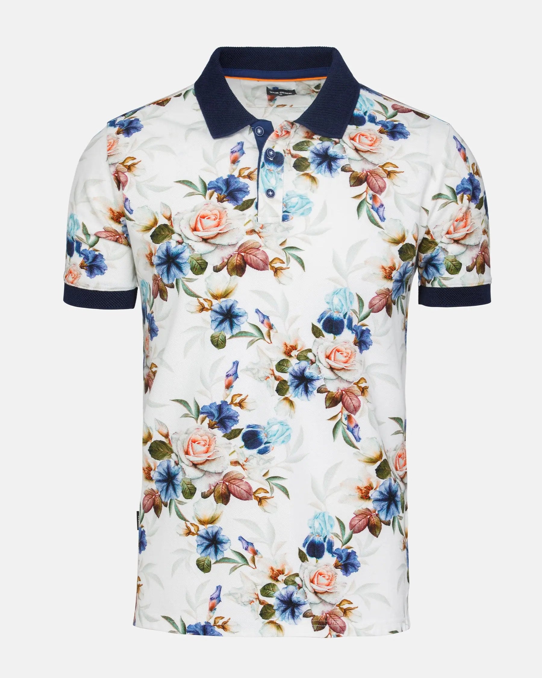 The Joey Off White Polo Wam Denim