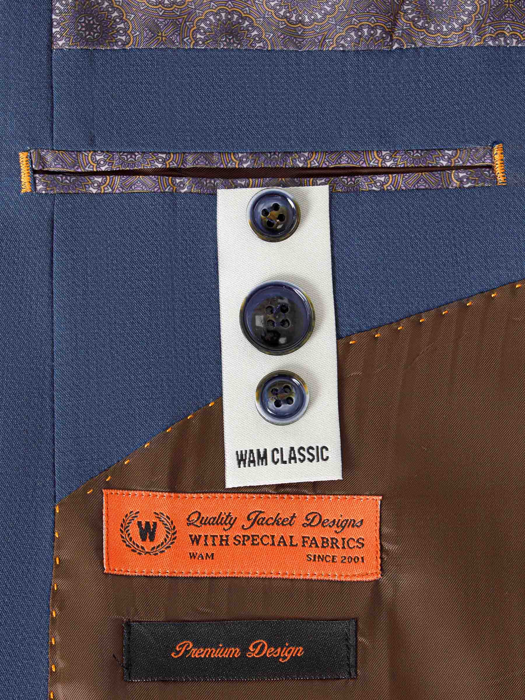 The Calhoun Indigo Blazer Wam Denim