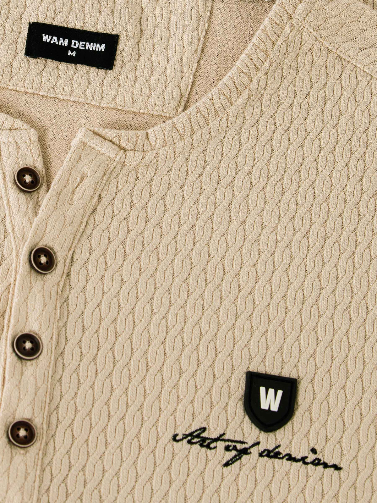 The Eriks Beige Tshirt Wam Denim