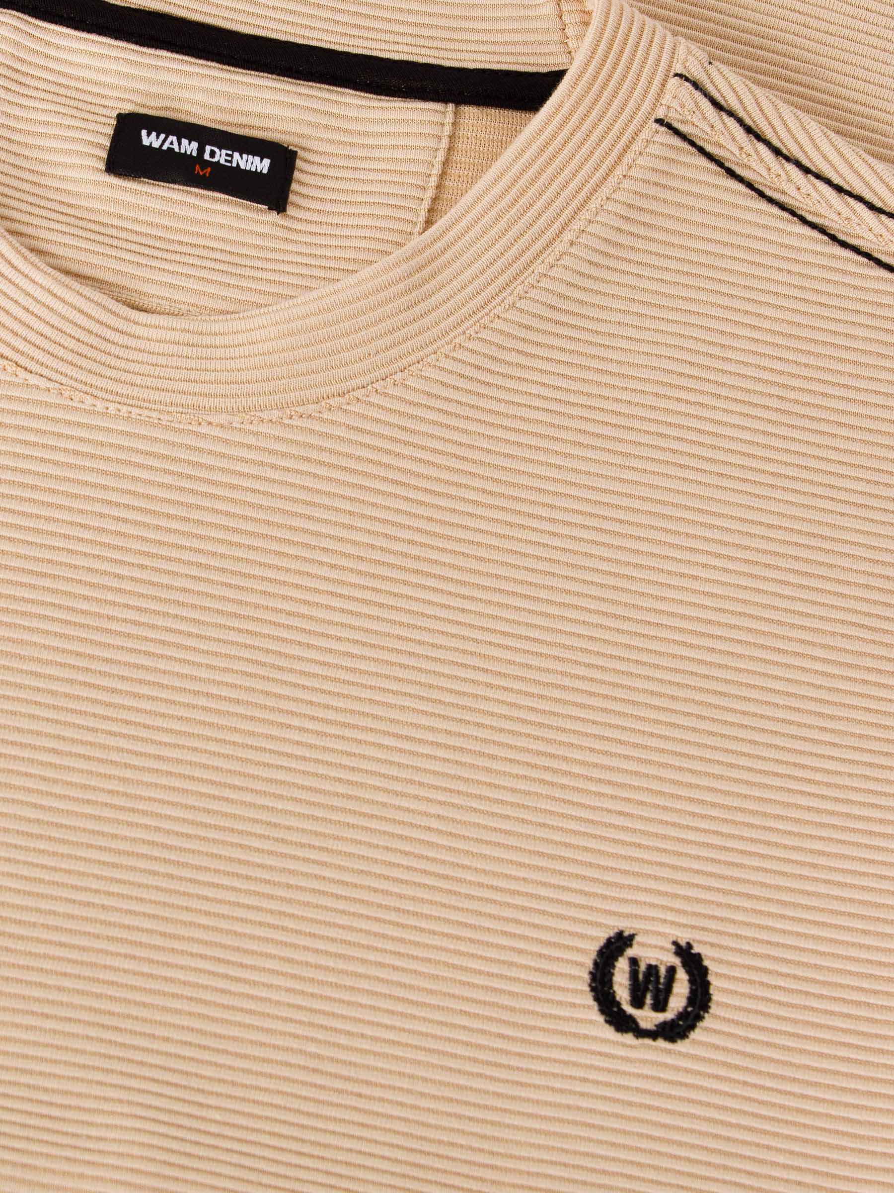 The Raven Beige Tshirt Wam Denim