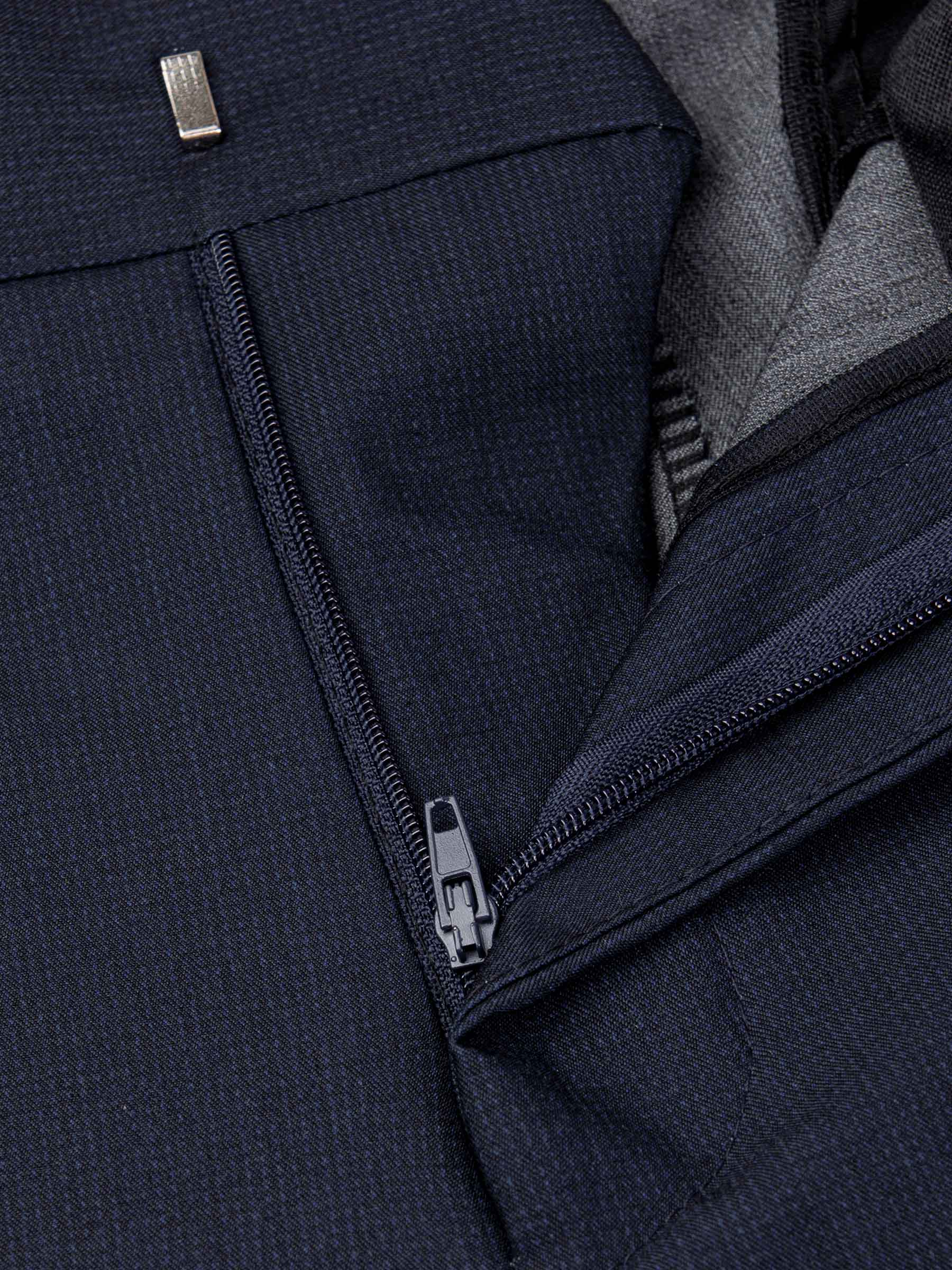 The Clarkson Navy Suit Pantalon Wam Denim