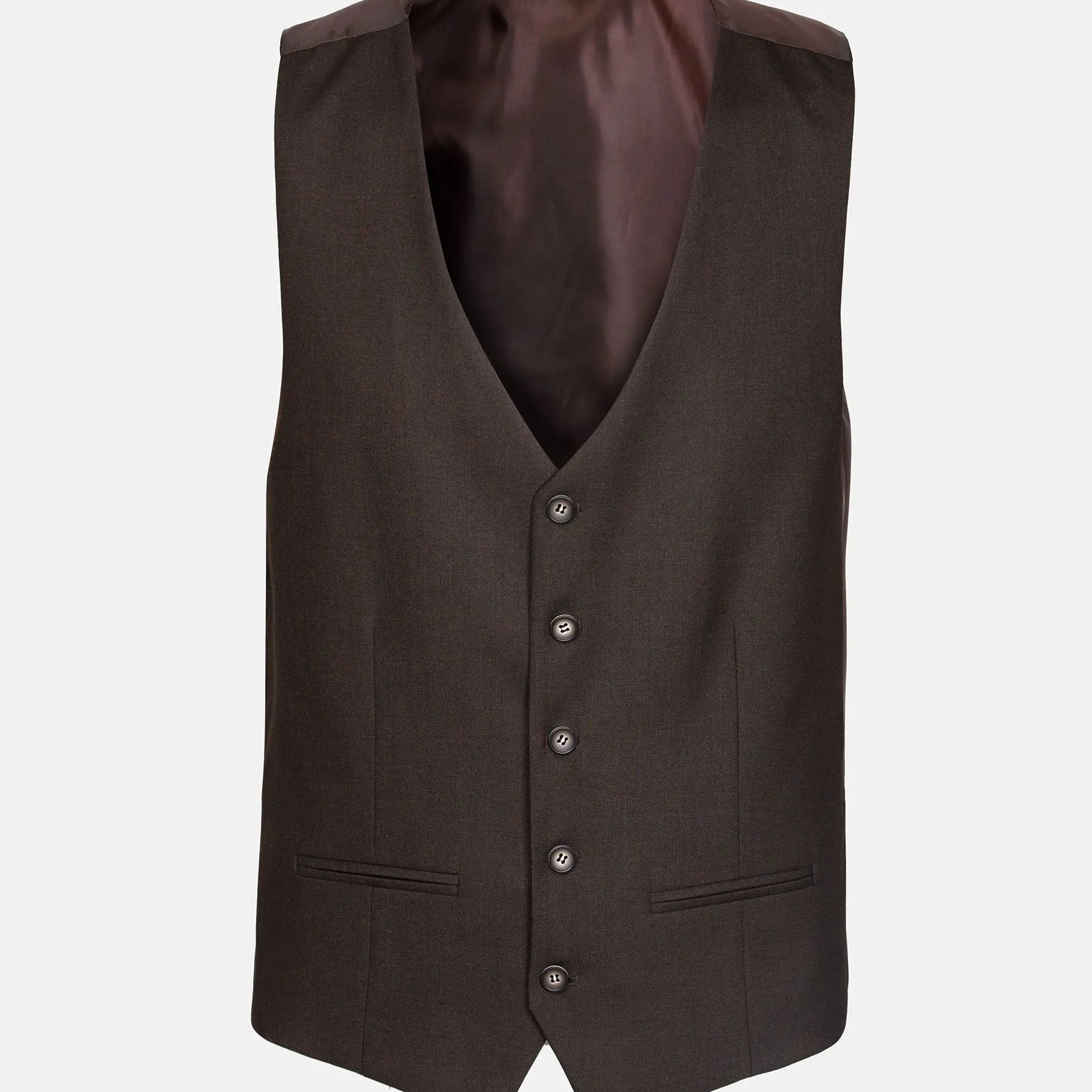 The Clarkson Brown Suit Gilet Wam Denim