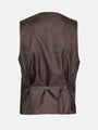 The Clarkson Brown Suit Gilet Wam Denim