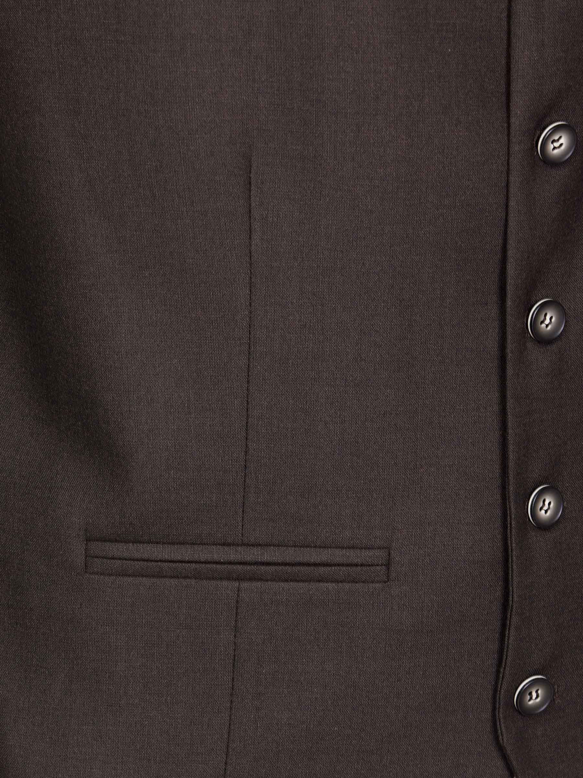 The Clarkson Brown Suit Gilet Wam Denim