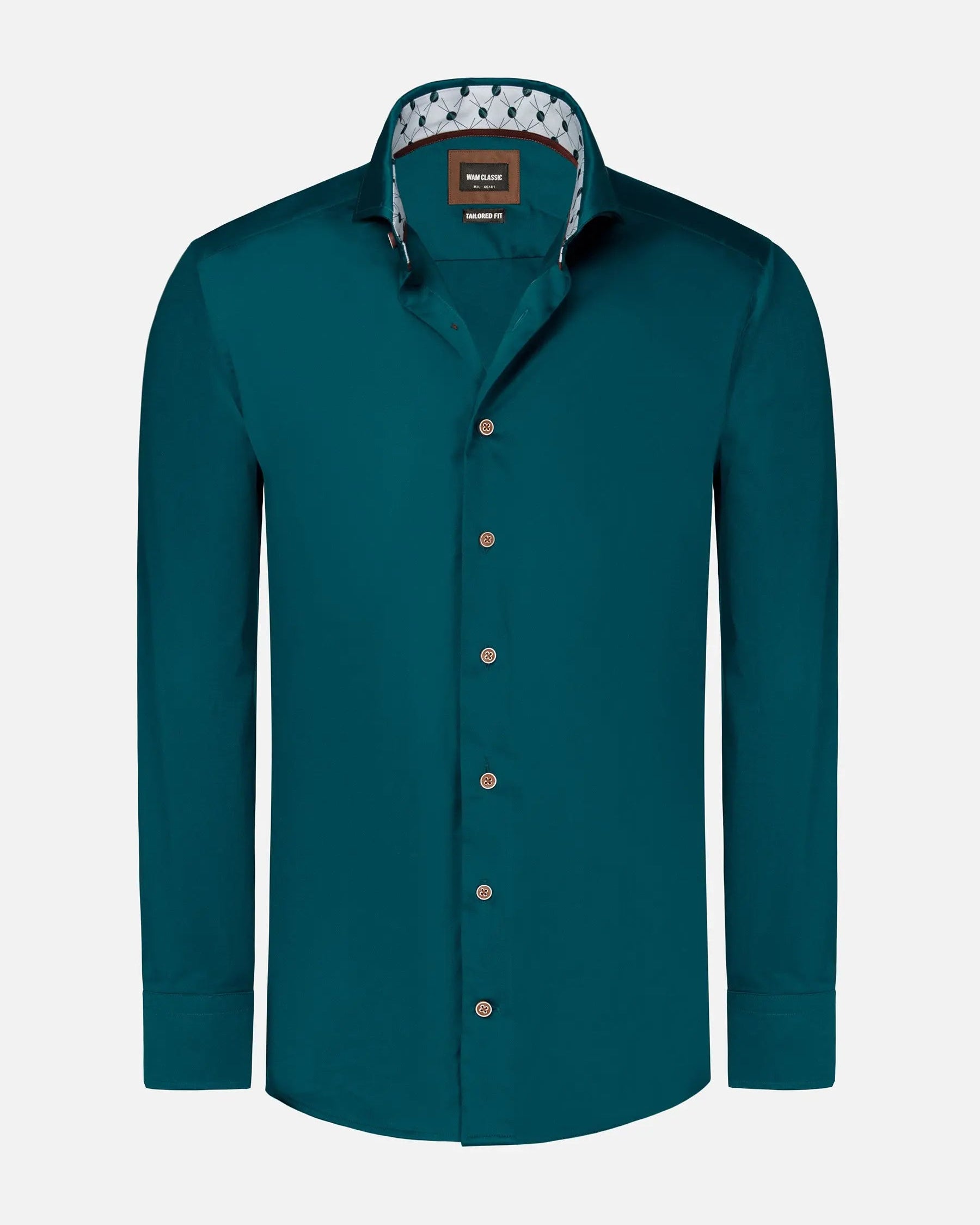 The Hallow Petrol Shirt Wam Denim