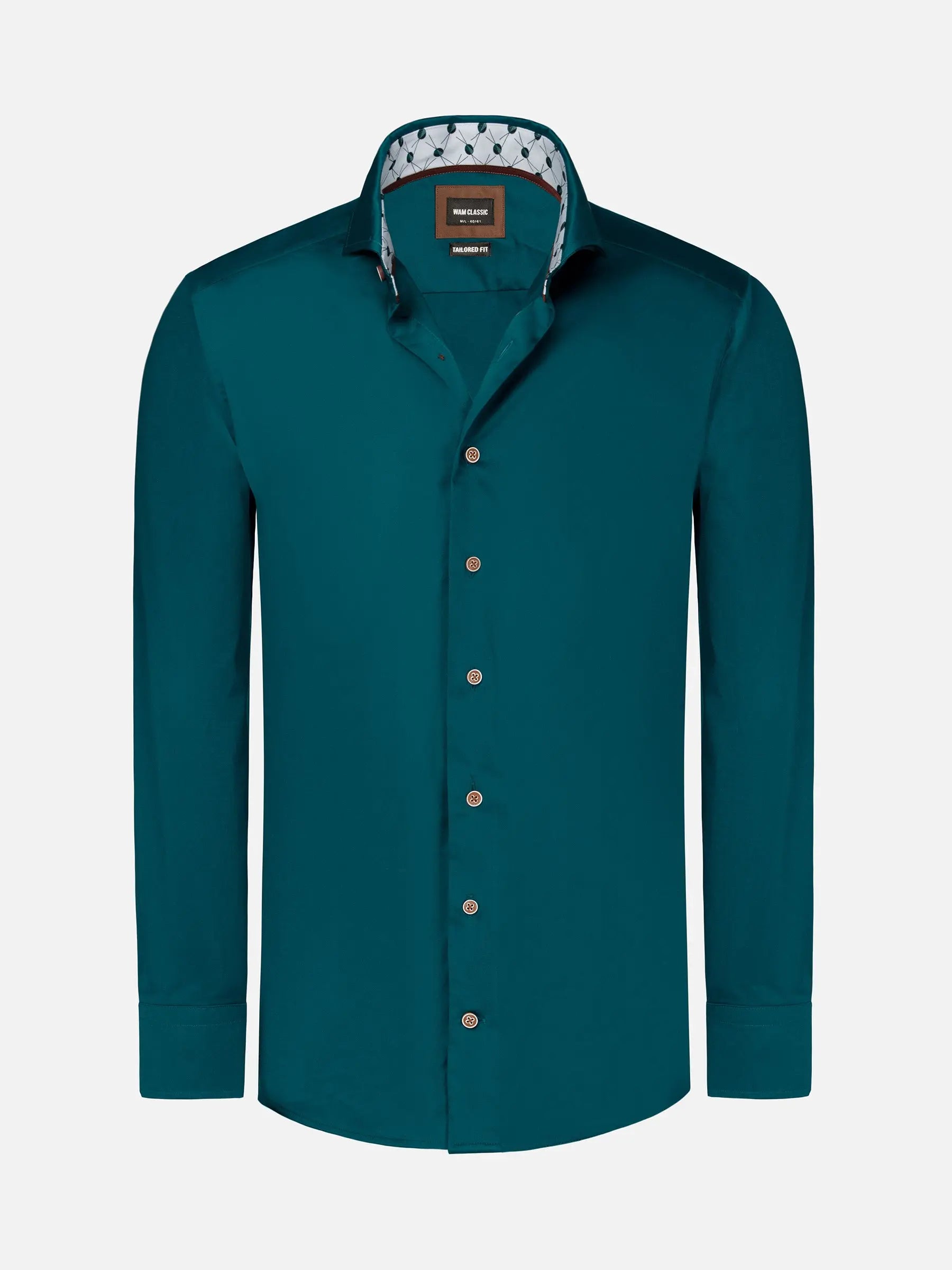 The Hallow Petrol Shirt Wam Denim