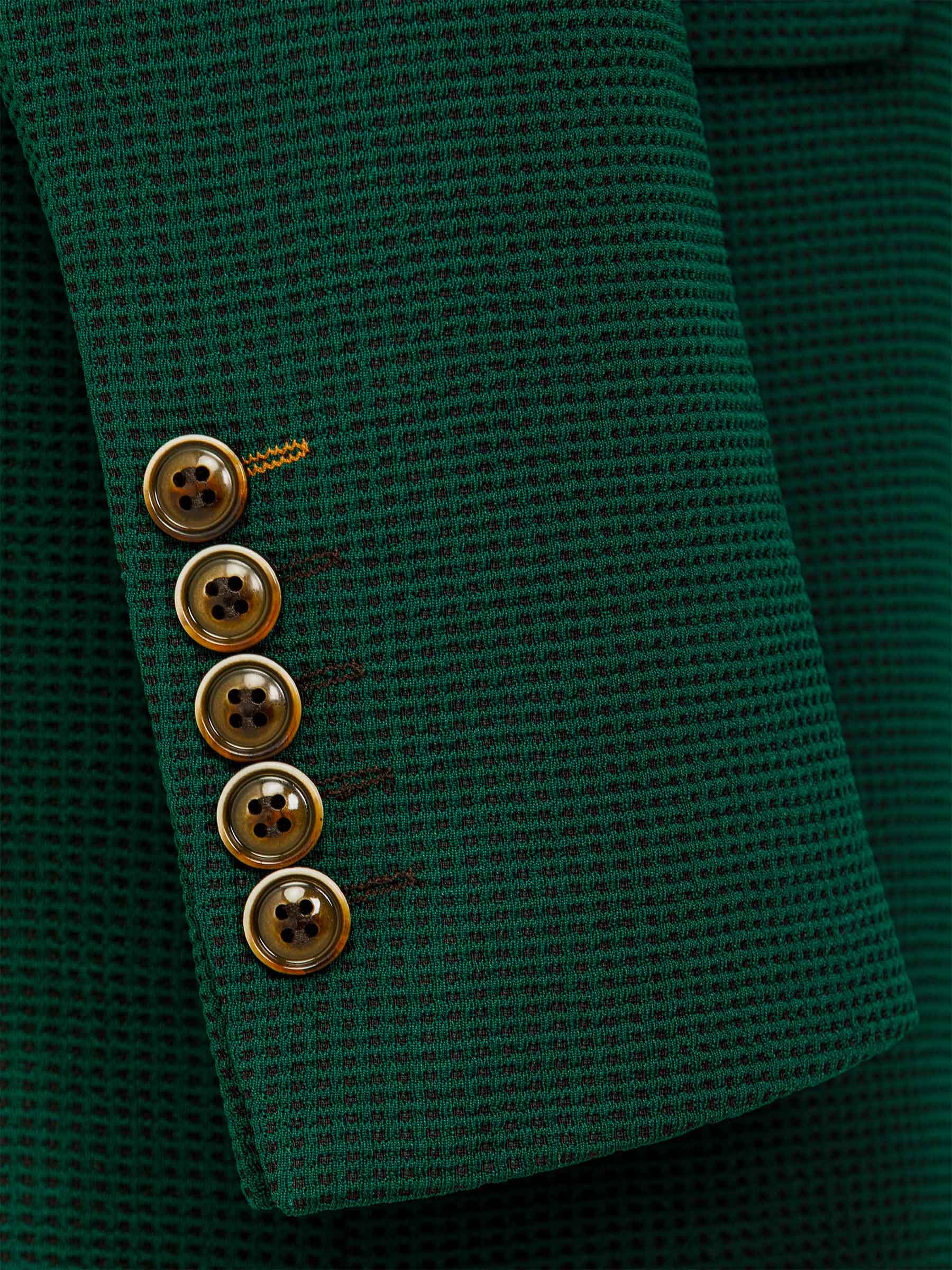 The Italy Green Blazer Wam Denim
