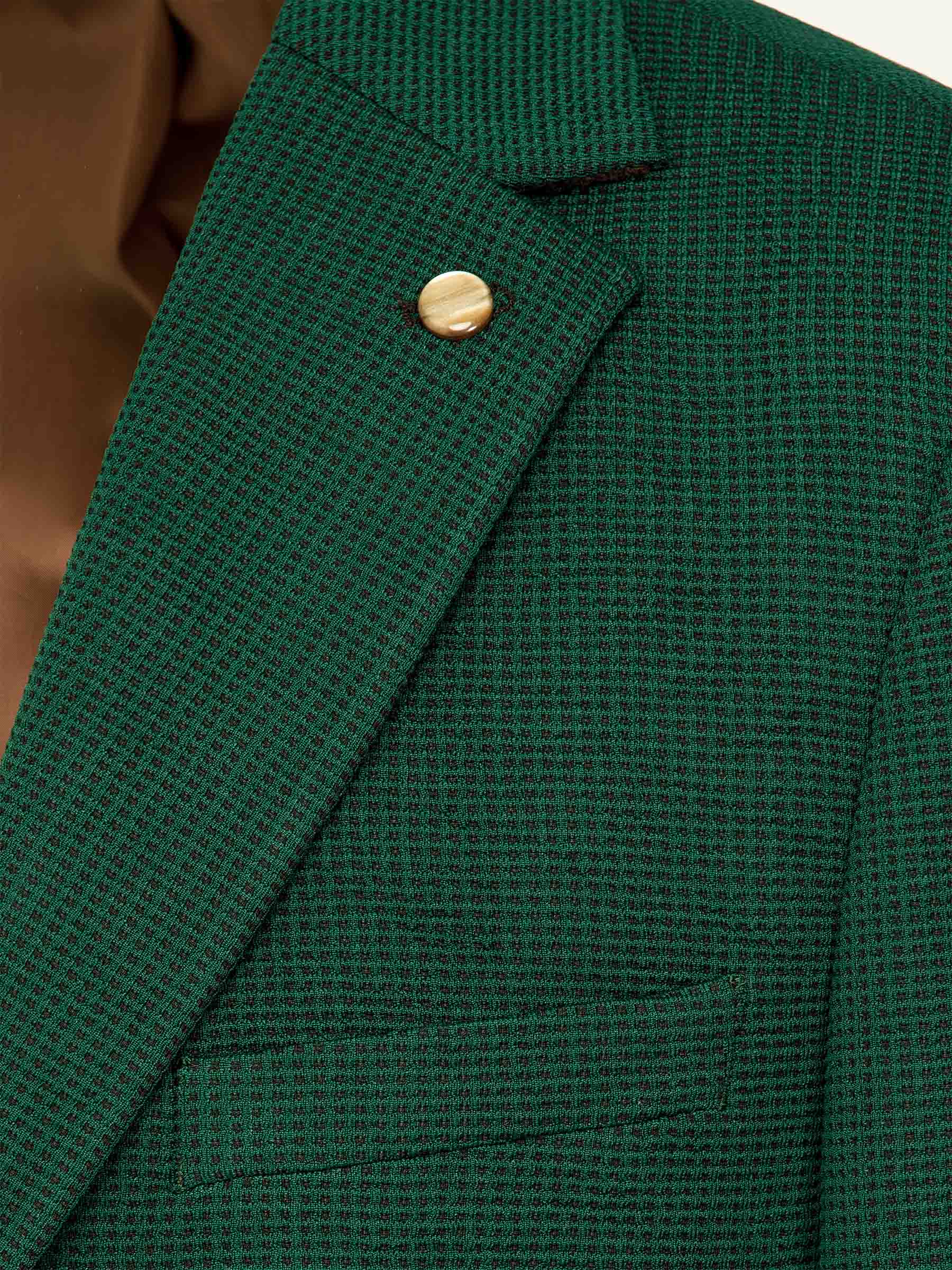 The Italy Green Blazer Wam Denim
