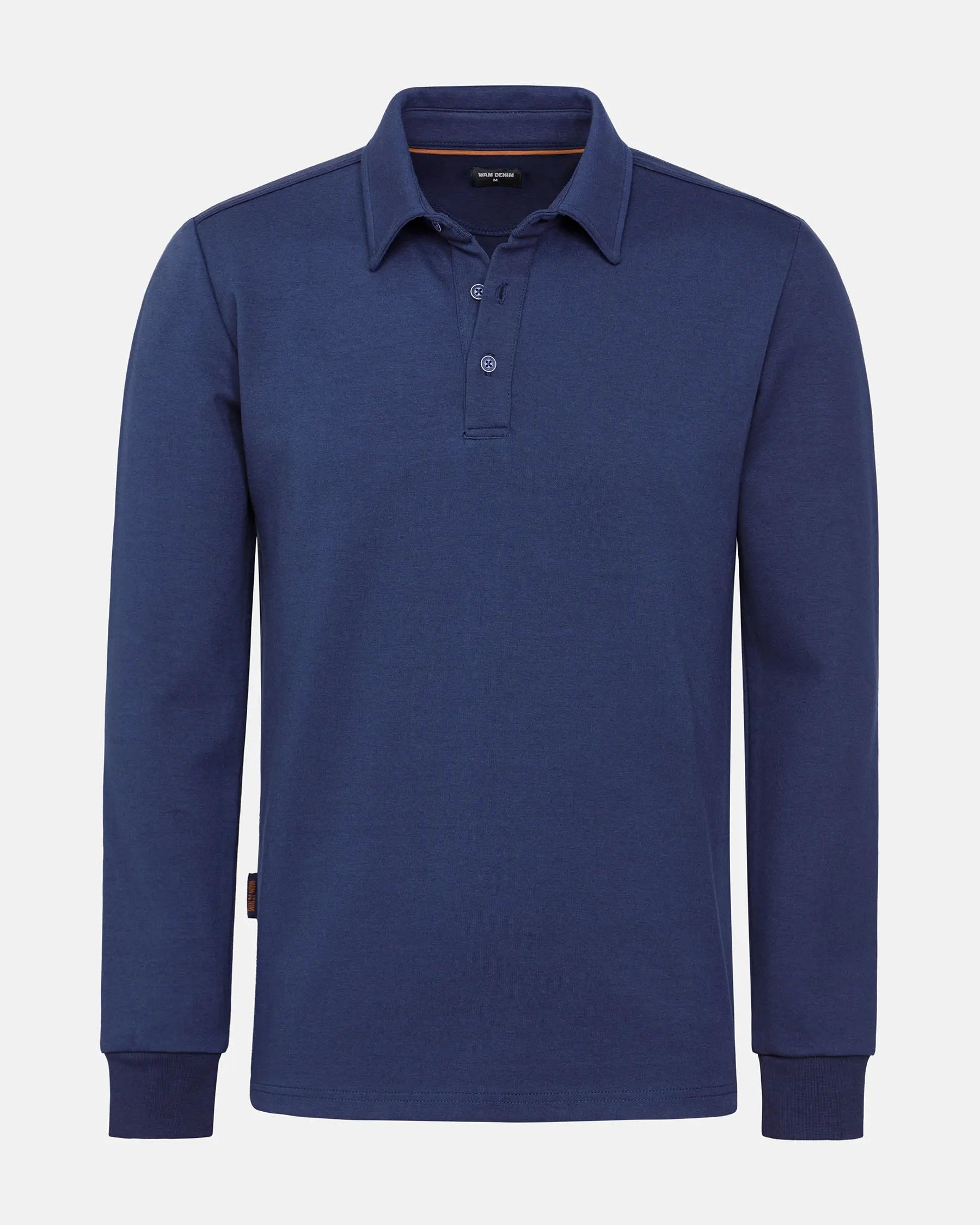 Navy Sweater shirt on a white background