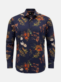 The Ayan Navy Shirt Wam Denim
