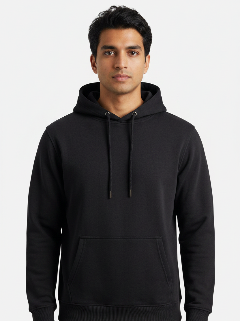 Black Hoodie – front