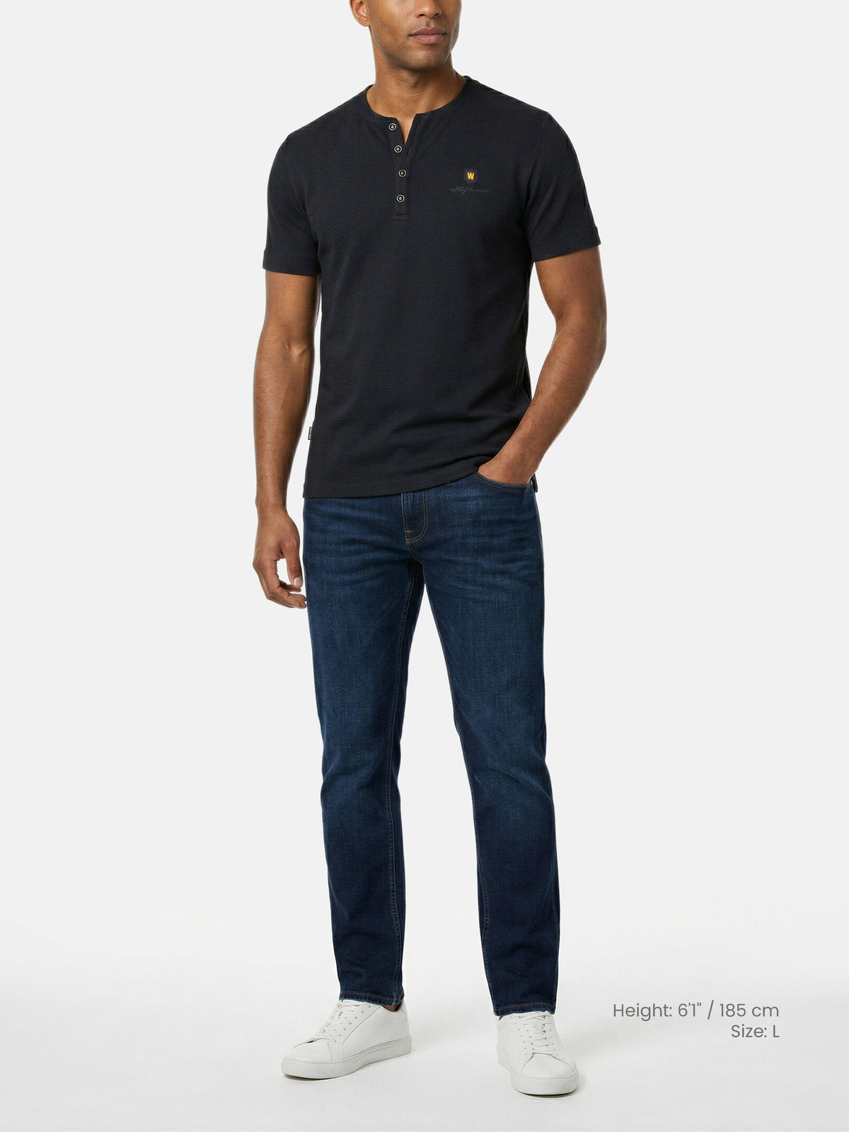 T-Shirt 79677 Brelon Black