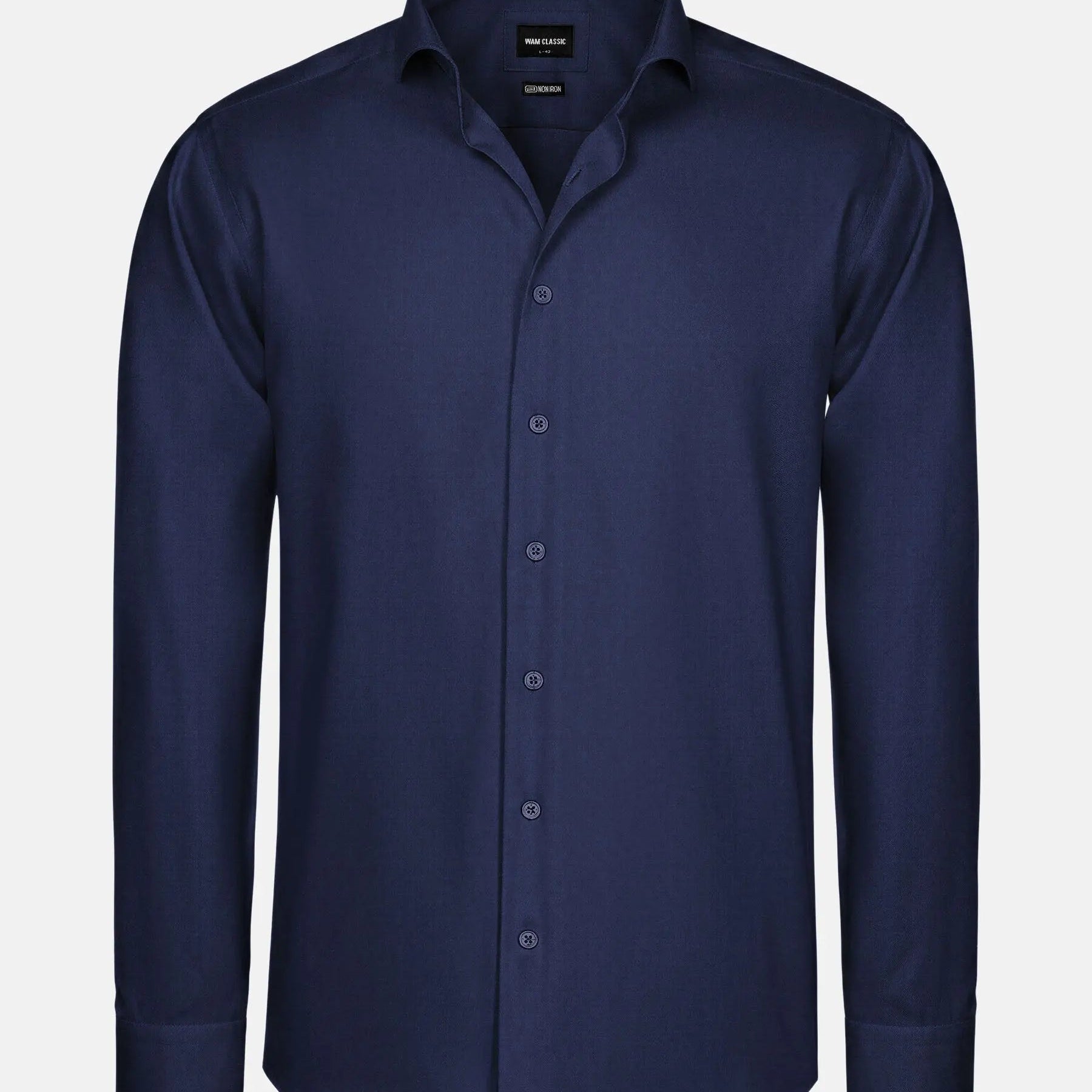The Burgos Navy Shirt Wam Denim
