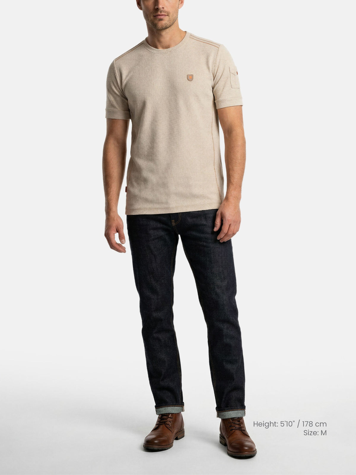 T-Shirt 79665 Drellor Beige