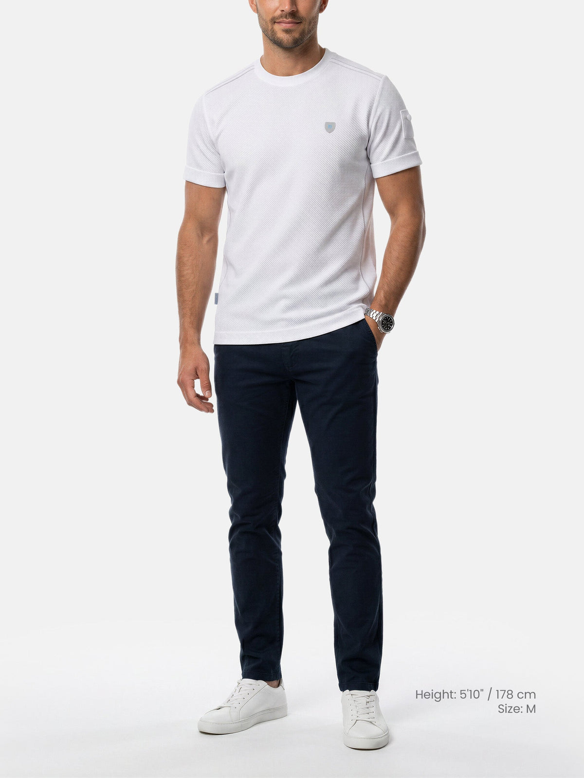 T-Shirt 79665 Drellor Weiß