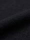 Close-up of black cotton fabric texture, soft breathable material detail