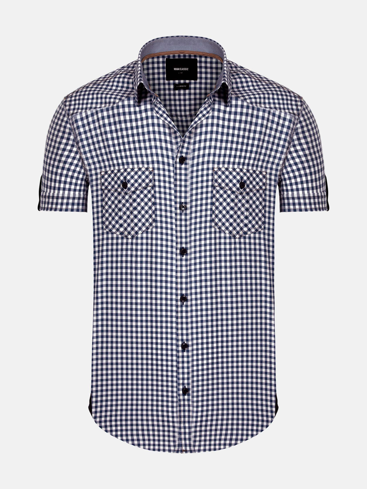 Het Hugo marineblauwe shirt