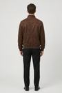 Winter Jacket 71316 Milo brown, back view on model