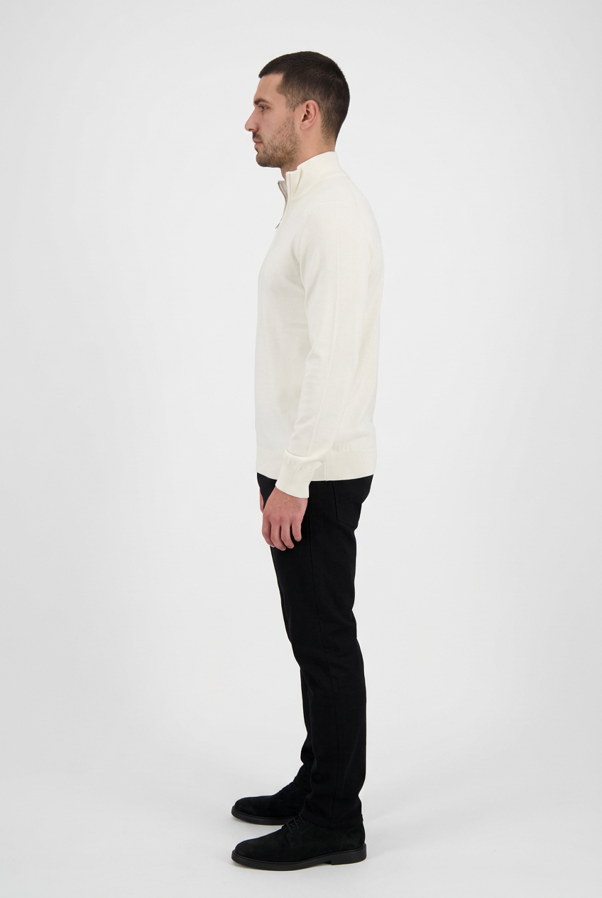 Pullover 76444 Sharp Off White left side model view