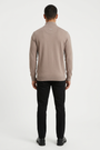 Pullover 76443 Mist Beige back model view