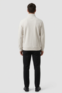 Nerik Light Beige sweater on model, back view