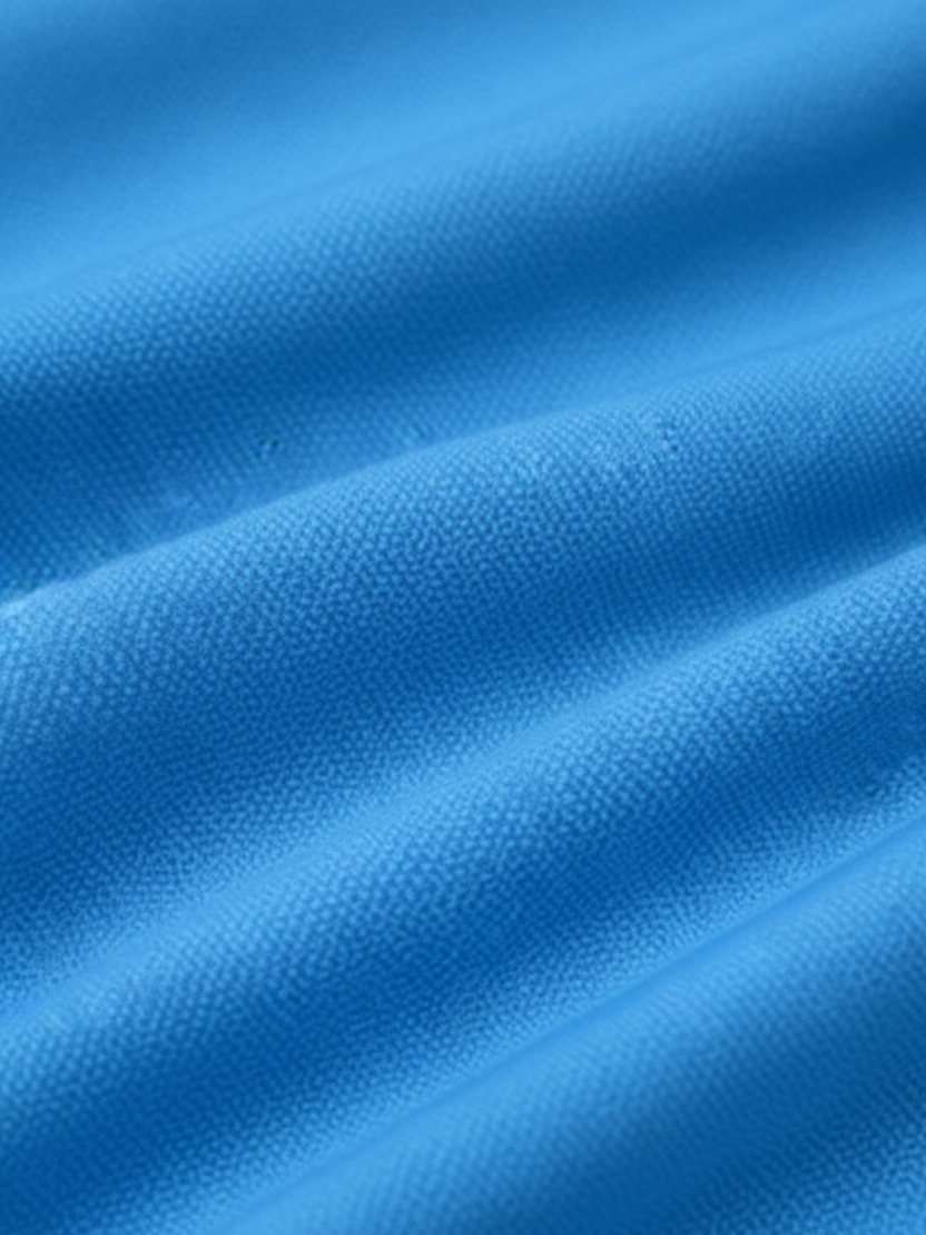 Valmor Sky Blue Short Sleeve Shirt - Fabric