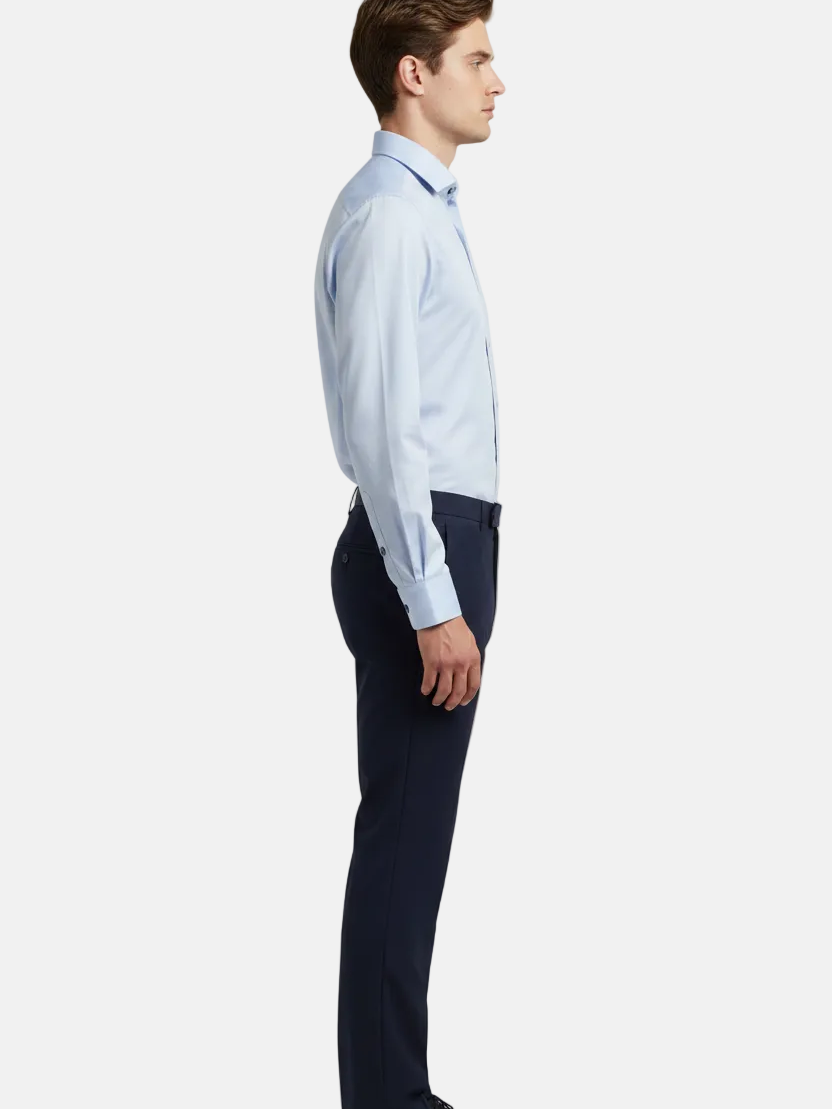 Terlox Light Blue Shirt - Side View