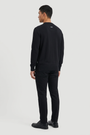 Pullover 76445 Forge Black back three-quarter model view