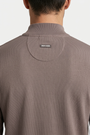Pullover 76441 Lux Light Brown back collar and badge detail