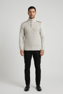 Sweater 77557 Ebony front model view