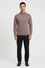 Pullover 76441 Lux Light Brown front model view