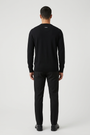 Pullover 76445 Forge Black back model view