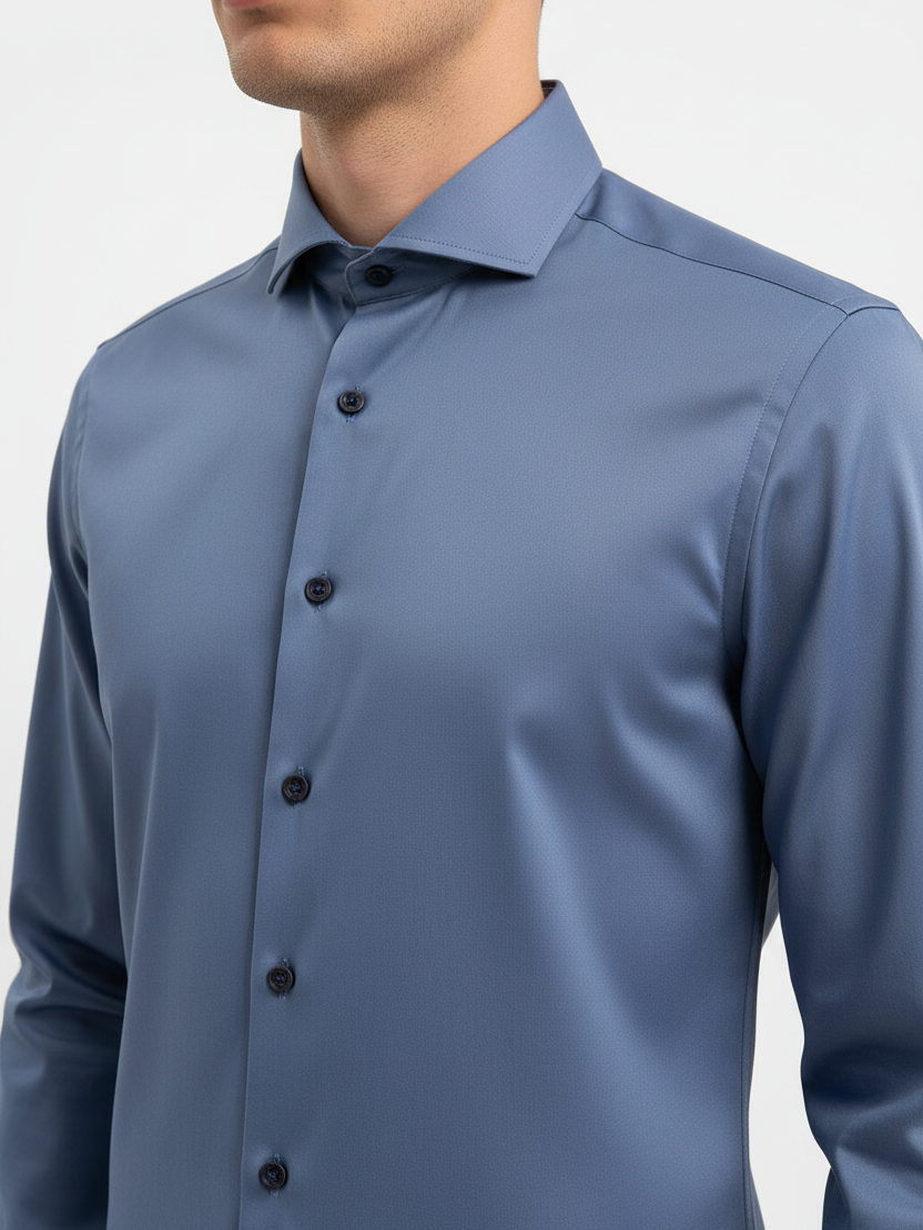 Collar and chest close-up