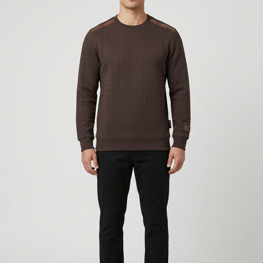 Sweater 76449 Thuron, front view on model