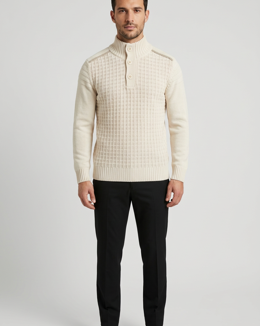 Sweater 77560 Crisp front model view