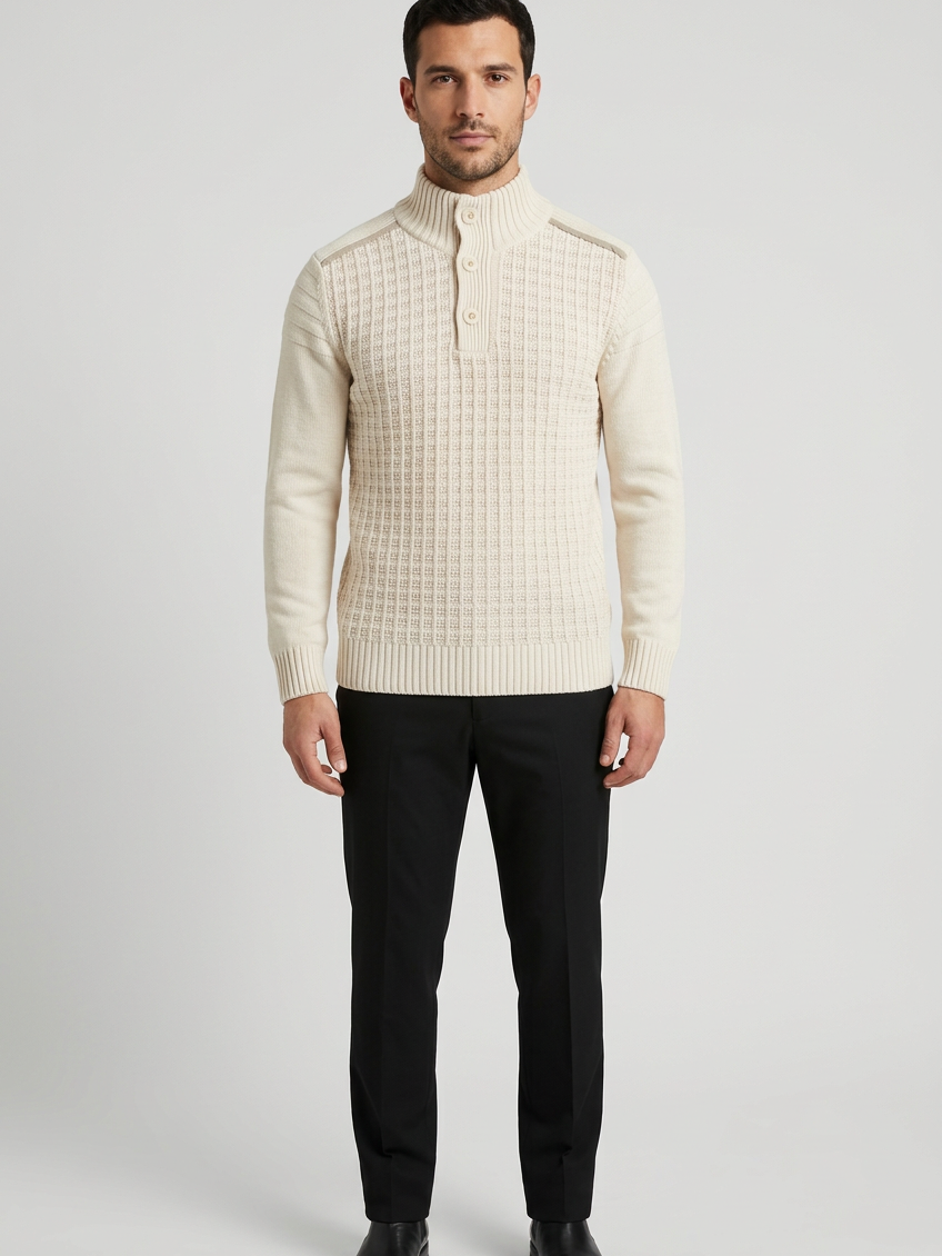Sweater 77560 Crisp front model view