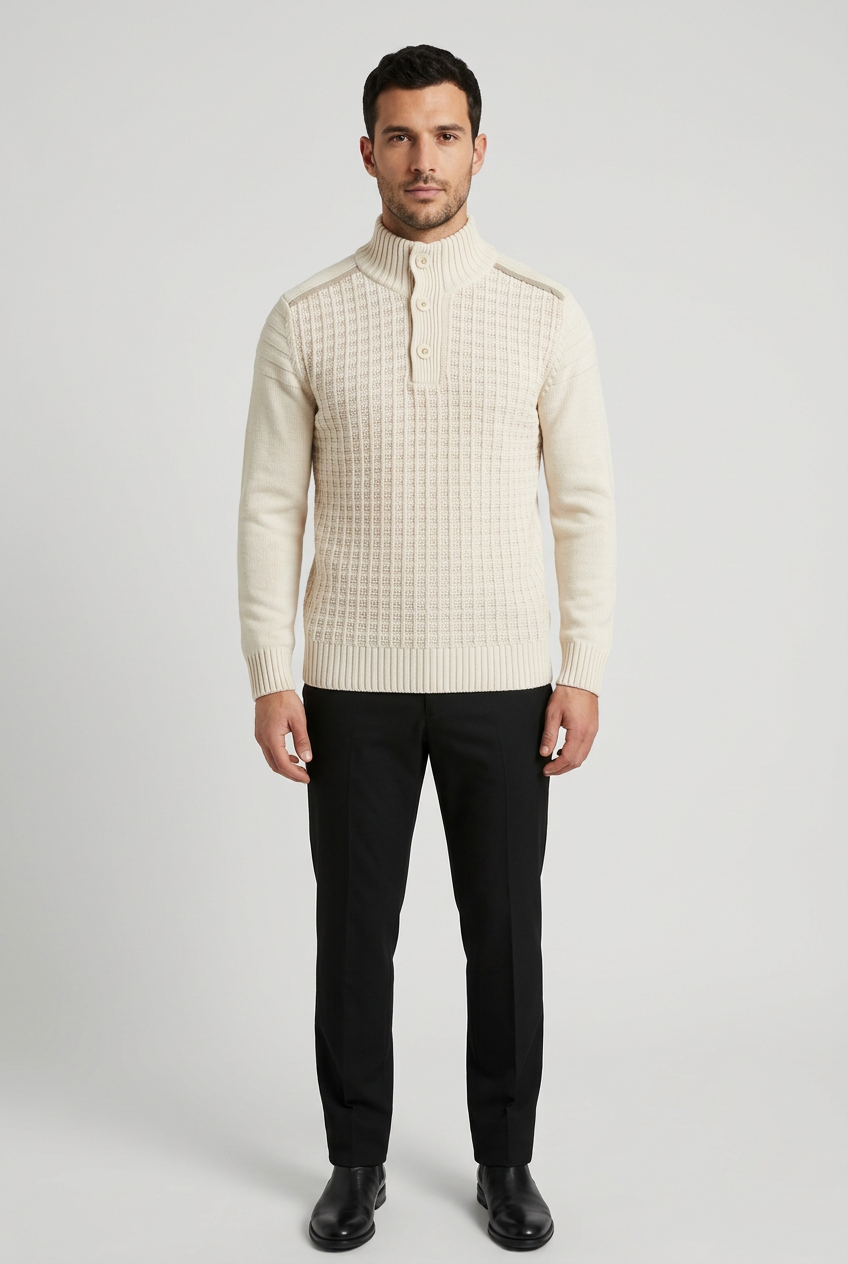 Sweater 77560 Crisp front model view