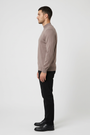 Pullover 76441 Lux Light Brown left side model view