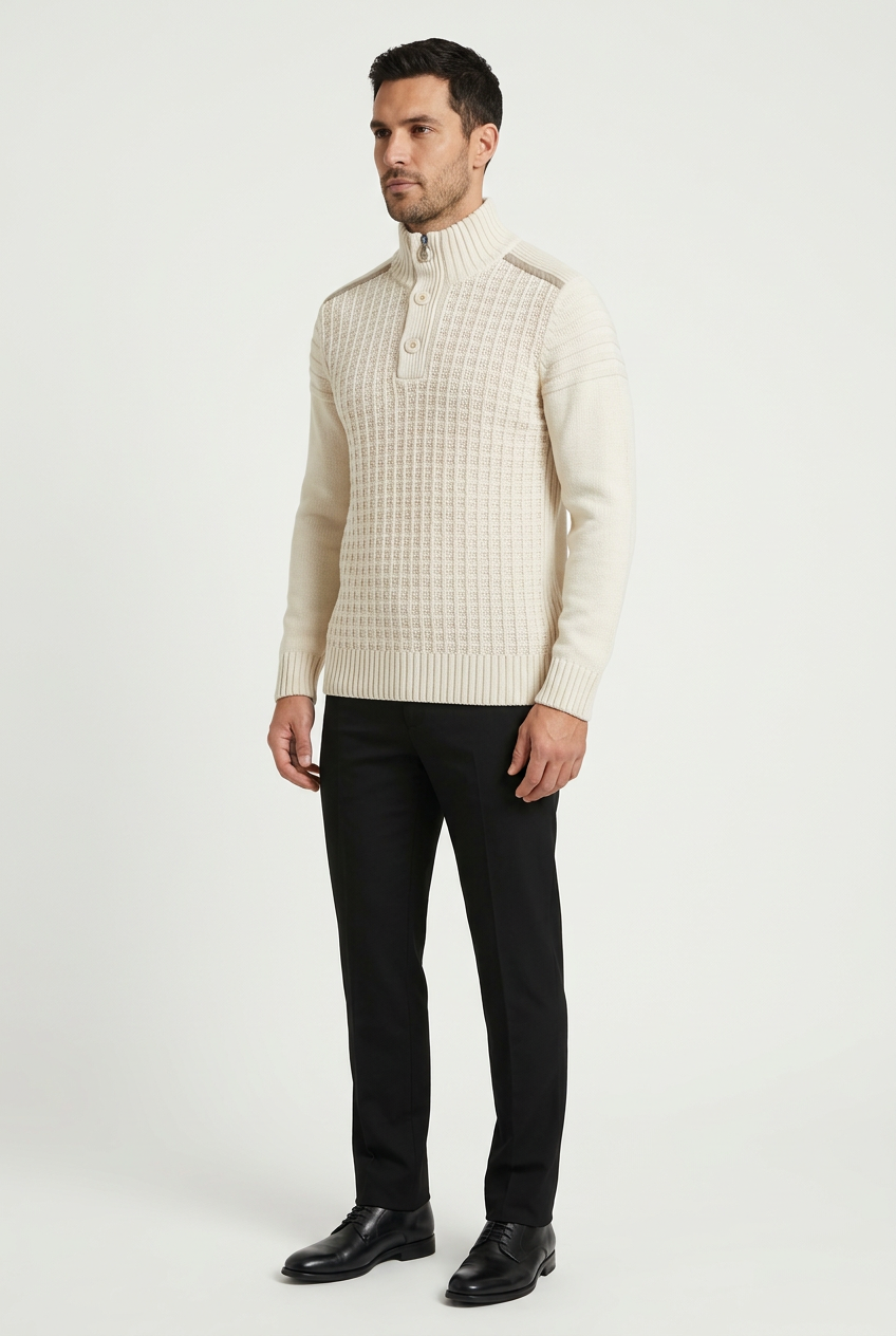 Sweater 77560 Crisp front-left model view