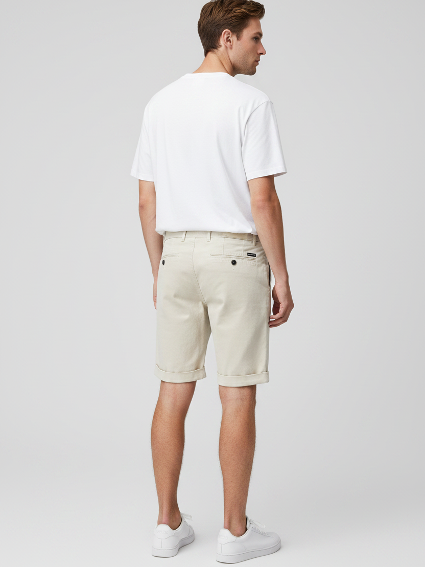 Zurex Chino Shorts - Back Three Quarter