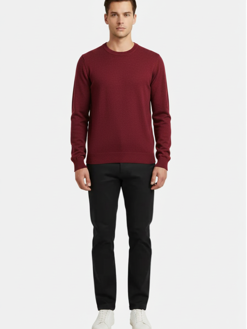 Thorn Dark Red Pullover - Styled