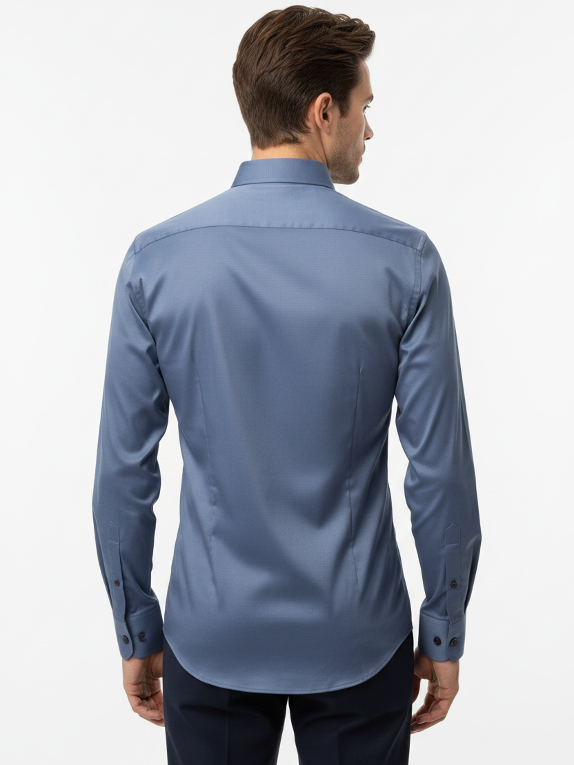 Full body back view