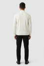 Pullover 76444 Sharp Off White back model view
