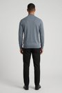 Pullover 76441 Lux Anthracite back model view