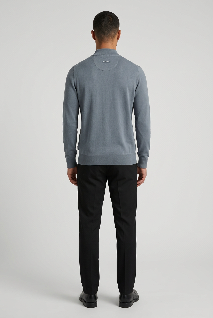 Pullover 76441 Lux Anthracite back model view