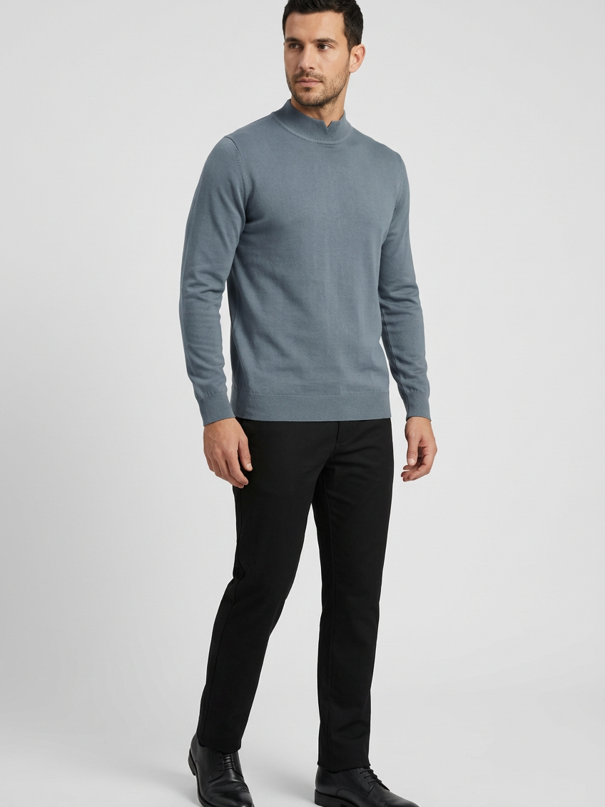 Pullover 76441 Lux Anthracite front-right model view