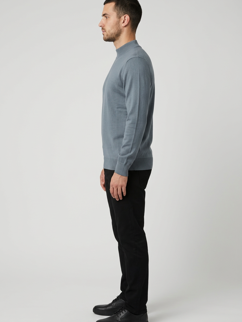 Pullover 76441 Lux Anthracite left side model view